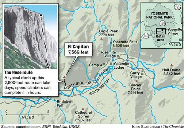 Битва за Эль-Капитан: Хирояма и Флорин вернулись (Альпинизм, хуберы, нос, эль капитан, йосемиты)