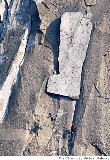 Битва за Эль-Капитан: Хирояма и Флорин вернулись (Альпинизм, хуберы, нос, эль капитан, йосемиты)