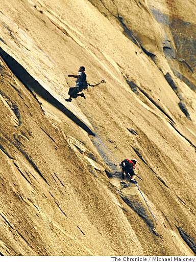 Битва за Эль-Капитан: Хирояма и Флорин вернулись (Альпинизм, хуберы, нос, эль капитан, йосемиты)