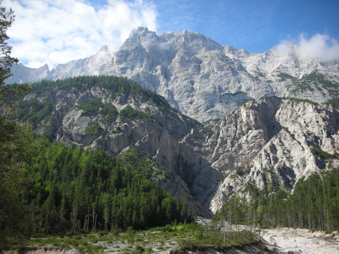 Карвендель (Альпинизм, тратенванд, австрия, тироль, альпы)