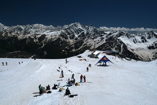 XCAMP 2008 - Эльбрус парковый (Горные лыжи/Сноуборд, нью скул, лагерь, события, приэльбрусье)