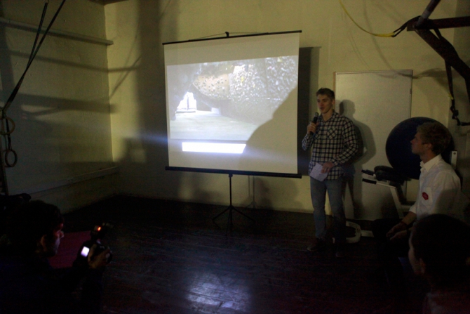 La Sportiva Party 2014г. Москва, Скалатория. (Скалолазание, Старт 1, Спорт Марафон, Артём Петраков.)