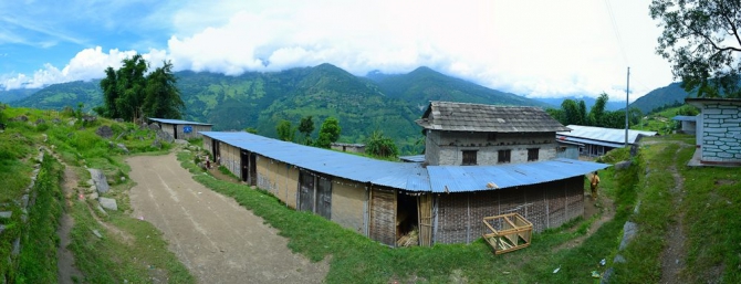 Школа в Непале.