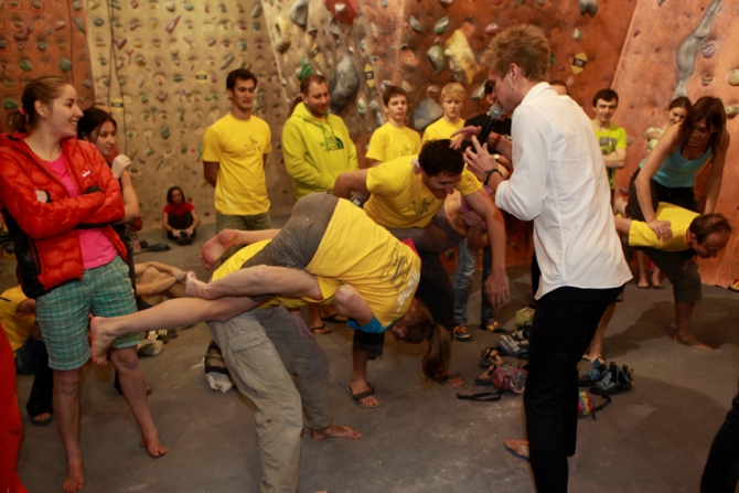 La Sportiva Climbing Party 2014. Москва, Скалатория. Итоги. (Скалолазание, старт -1, Спорт Марафон, Артём Петраков.)