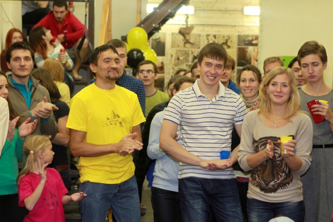 La Sportiva Climbing Party 2014. Москва, Скалатория. Итоги. (Скалолазание, старт -1, Спорт Марафон, Артём Петраков.)