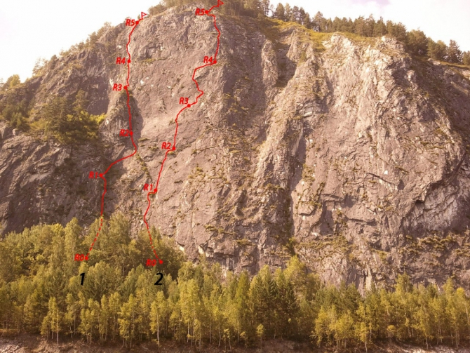 Хакасия, Мраморка, Альпинизм