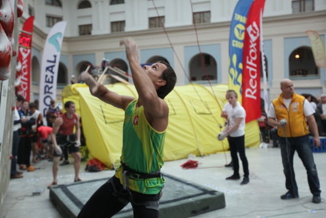 Сергей Синицын: скорость растет, развивается! (москва, скалолазание, кубок россии, трудность, всероссийские соревнования, свердловская область)
