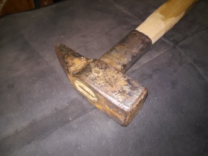 Ремонт старенького скального молотка (цикл сделай сам, Альпинизм)