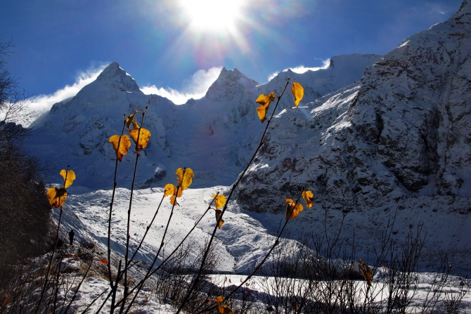 Приэльбрусье в ноябре 2014 (Горный туризм, горы, кавказ, кбр, фото, фотография, уллутау, баксан)