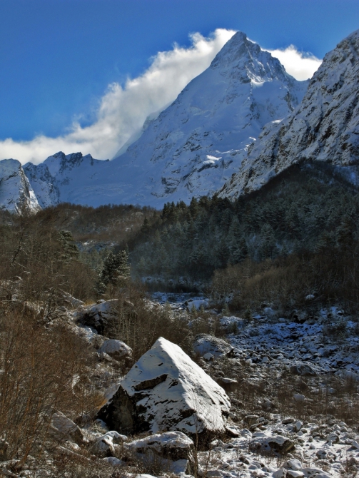 Приэльбрусье в ноябре 2014 (Горный туризм, горы, кавказ, кбр, фото, фотография, уллутау, баксан)