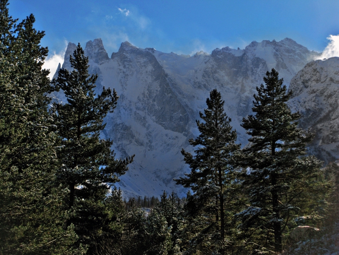 Приэльбрусье в ноябре 2014 (Горный туризм, горы, кавказ, кбр, фото, фотография, уллутау, баксан)