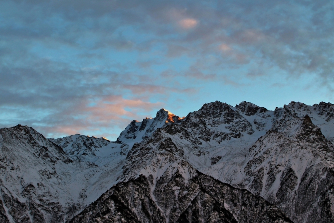 Приэльбрусье в ноябре 2014 (Горный туризм, горы, кавказ, кбр, фото, фотография, уллутау, баксан)