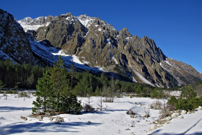 Приэльбрусье в ноябре 2014 (Горный туризм, горы, кавказ, кбр, фото, фотография, уллутау, баксан)
