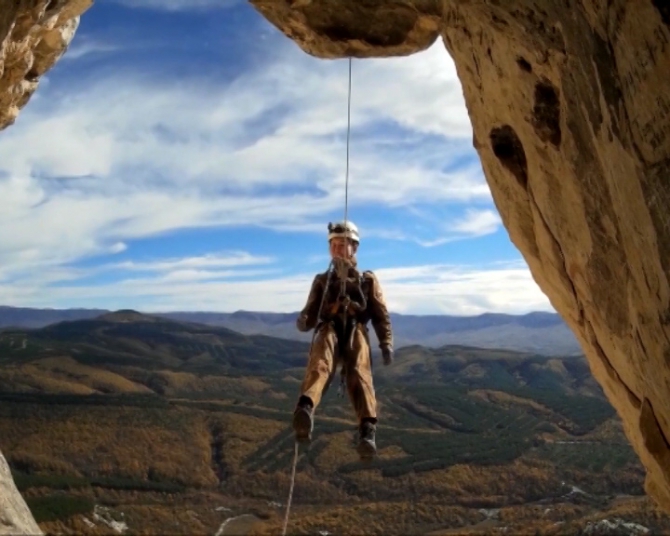 Севастпольцы в пещере Таврской (Спелеология)