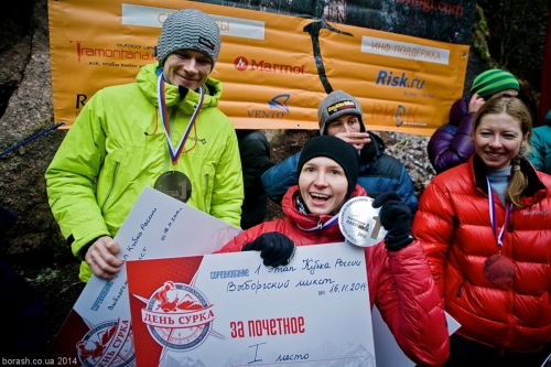 Итоги соревнований Выборгский Микст - 2014 (1-ый этап Кубка России по Ледолазанию, 2-ой этап Кубка Северо-Запада по драйтулингу, Ледолазание/drytoolling, кубок россии, ледолазание, крюконоги, krukonogi.com, nwdc, petzl, krukonogi, трамонтана)