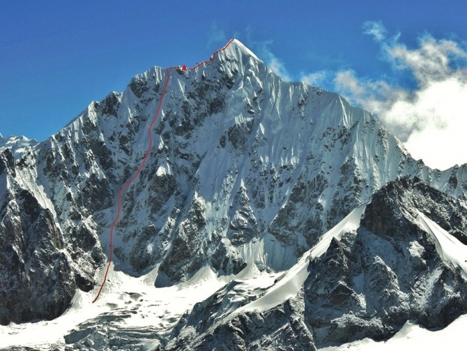 Домен Кастелич и Сэм Хеннесси: первопрохождение по западной стене Чукийма-Го (6.259 м, Непал, Альпинизм)