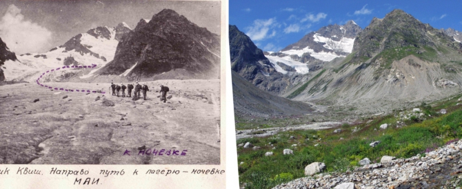 Ретро-отчет о походе по Кавказу в 1938 году (Горный туризм, горы, сванетия)