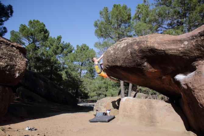 Путешествие в Альбаррасин. Две 8В! (Скалолазание, скалолазание, скалы, боулдеринг, боулдер, 8а, юрий, костин, испания, xclimb)
