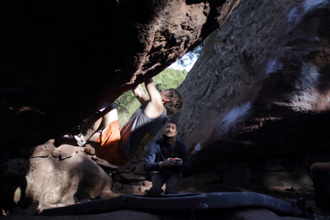 Путешествие в Альбаррасин. Две 8В! (Скалолазание, скалолазание, скалы, боулдеринг, боулдер, 8а, юрий, костин, испания, xclimb)