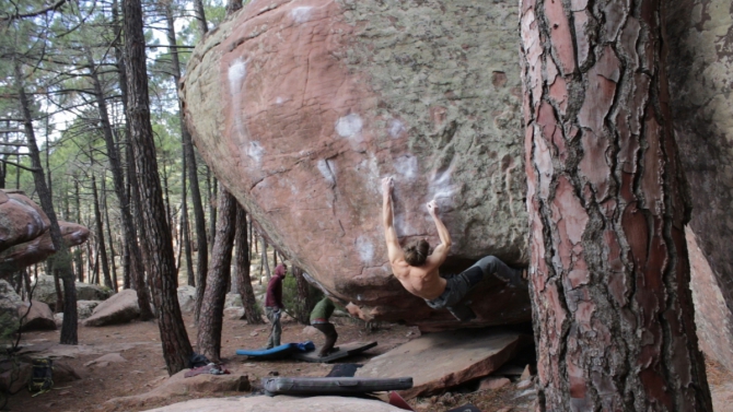 Путешествие в Альбаррасин. Две 8В! (Скалолазание, скалолазание, скалы, боулдеринг, боулдер, 8а, юрий, костин, испания, xclimb)