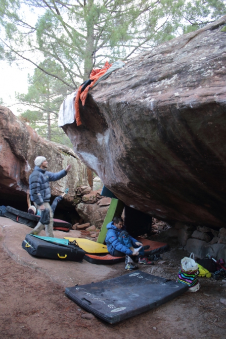 Путешествие в Альбаррасин. Две 8В! (Скалолазание, скалолазание, скалы, боулдеринг, боулдер, 8а, юрий, костин, испания, xclimb)