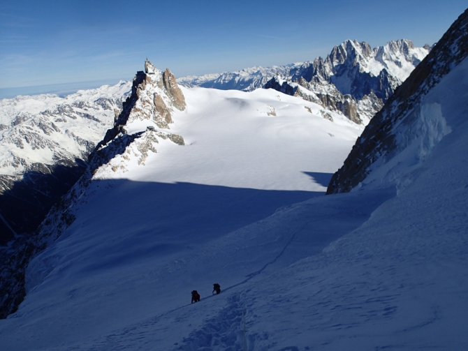 МОНБЛАН (Траверс. Зима. Новый год, Альпинизм, альпы, шамони)