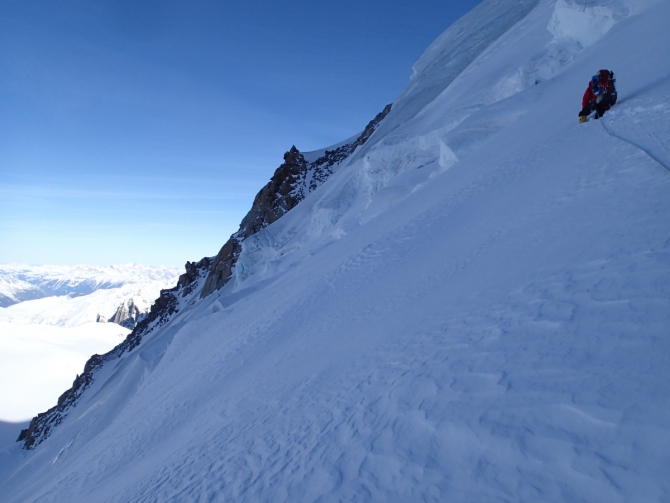 МОНБЛАН (Траверс. Зима. Новый год, Альпинизм, альпы, шамони)