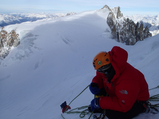 МОНБЛАН (Траверс. Зима. Новый год, Альпинизм, альпы, шамони)