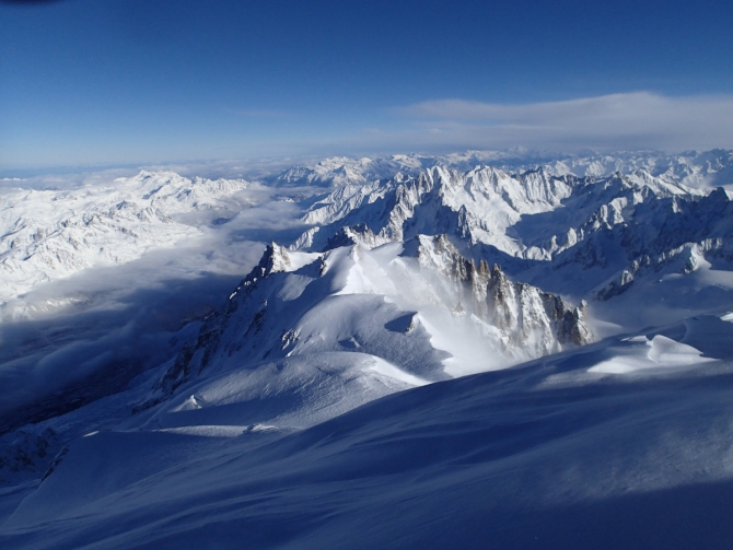 МОНБЛАН (Траверс. Зима. Новый год, Альпинизм, альпы, шамони)