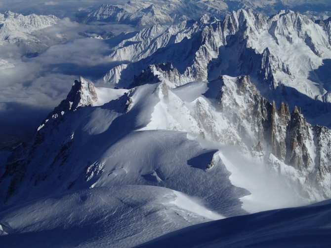 МОНБЛАН (Траверс. Зима. Новый год, Альпинизм, альпы, шамони)