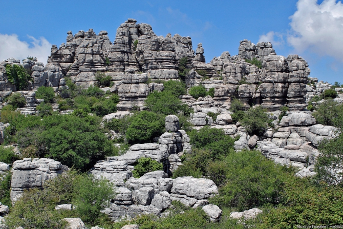 По парку Торкаль в Испании (Путешествия, испания, скалы, фото)