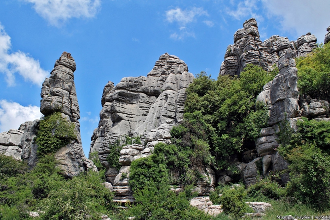 По парку Торкаль в Испании (Путешествия, испания, скалы, фото)