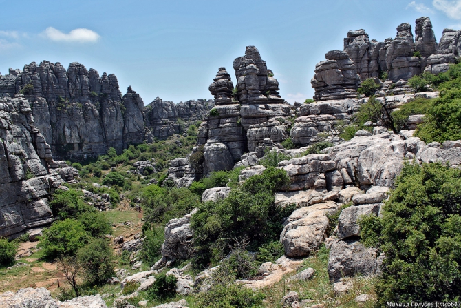 По парку Торкаль в Испании (Путешествия, испания, скалы, фото)