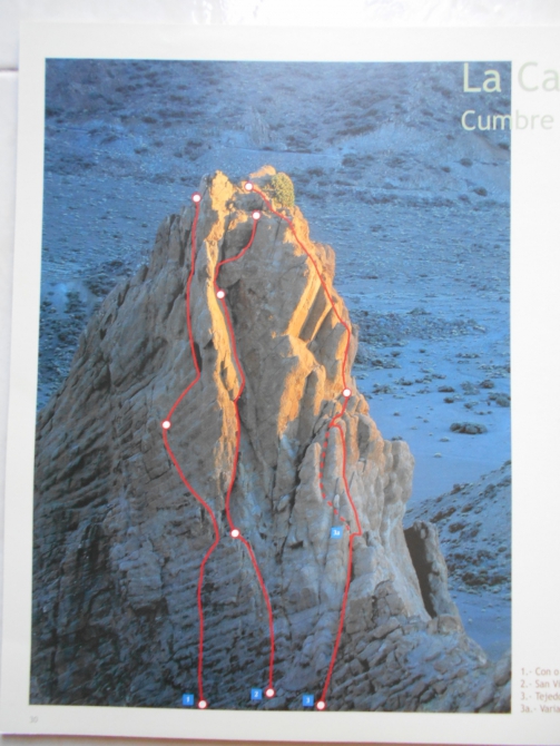 Гайдбук «Скальные районы Тейде» в подарок (Скалолазание)