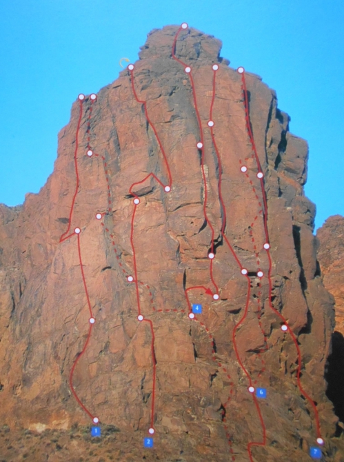 Гайдбук «Скальные районы Тейде» в подарок (Скалолазание)