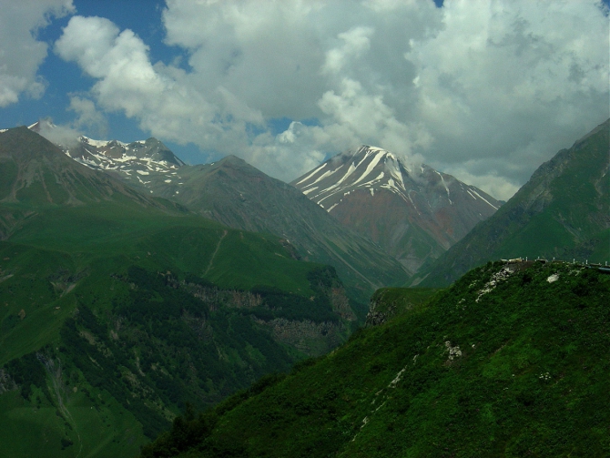 На Казбеке в начале сентября 2014 (Альпинизм)
