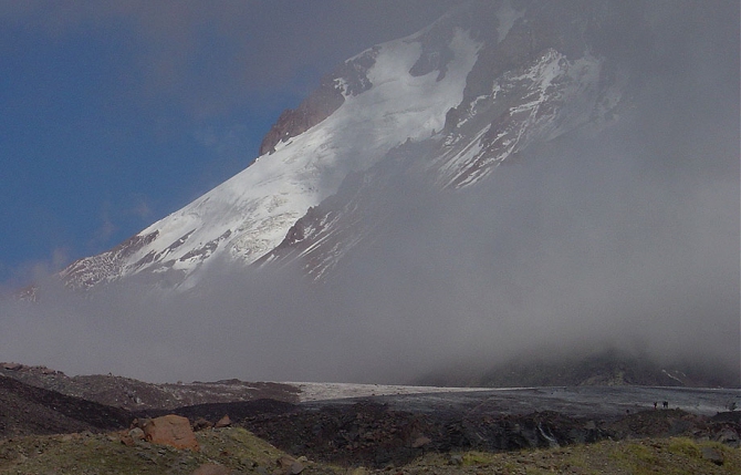 На Казбеке в начале сентября 2014 (Альпинизм)