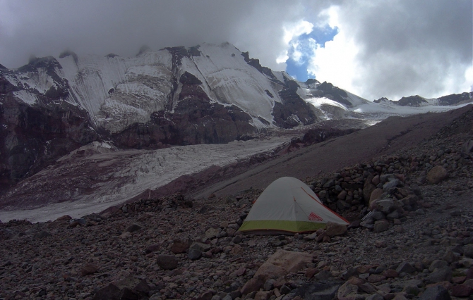 На Казбеке в начале сентября 2014 (Альпинизм)