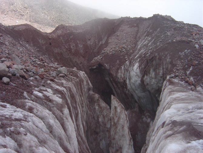На Казбеке в начале сентября 2014 (Альпинизм)