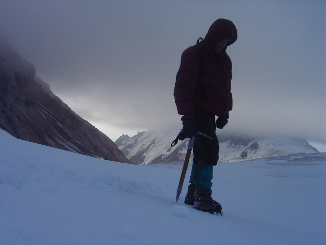 На Казбеке в начале сентября 2014 (Альпинизм)