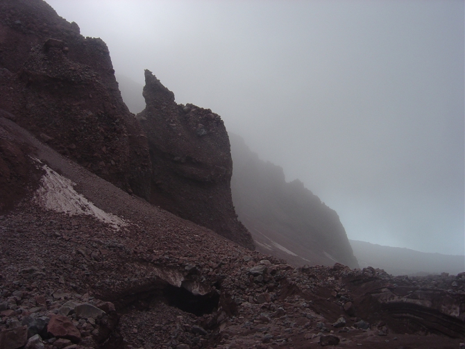 На Казбеке в начале сентября 2014 (Альпинизм)