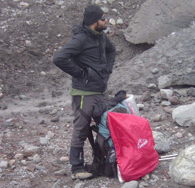 На Казбеке в начале сентября 2014 (Альпинизм)