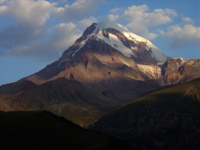 На Казбеке в начале сентября 2014 (Альпинизм)