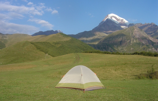 На Казбеке в начале сентября 2014 (Альпинизм)