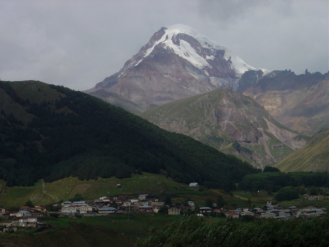 На Казбеке в начале сентября 2014 (Альпинизм)