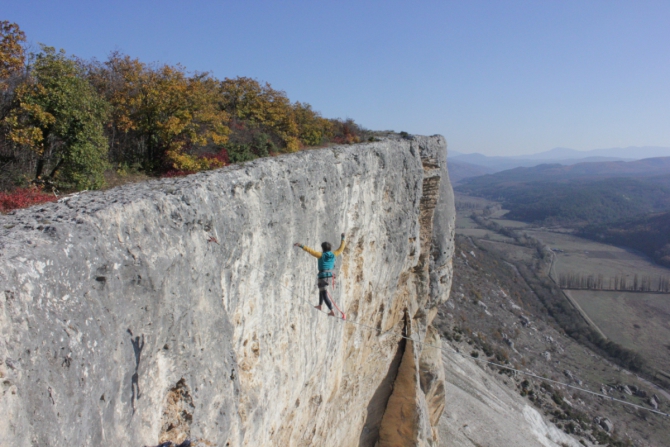 Хайлайны в Крыму по Питерски (слеклайн)