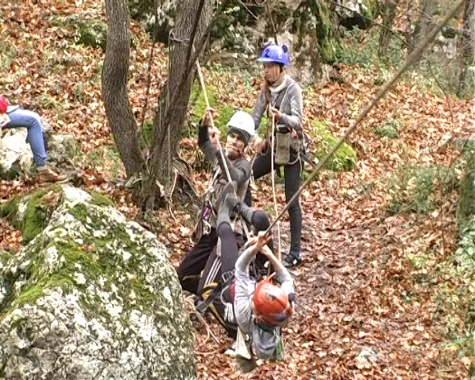 Севастопольские туристы на Тороповой даче (Туризм)