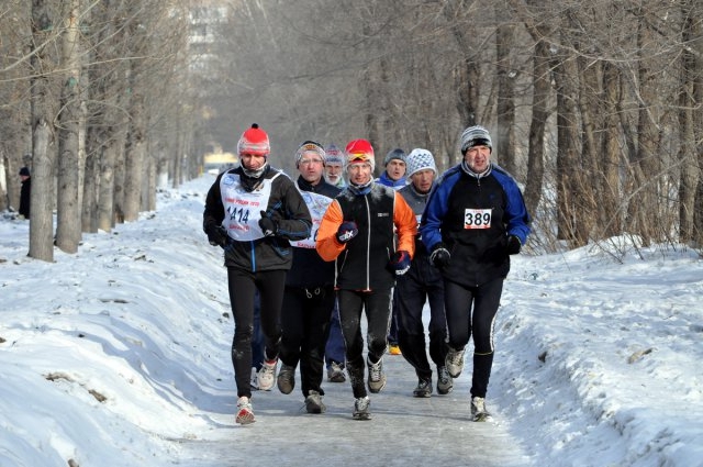 Как-то на зимнем марафоне в Барнауле