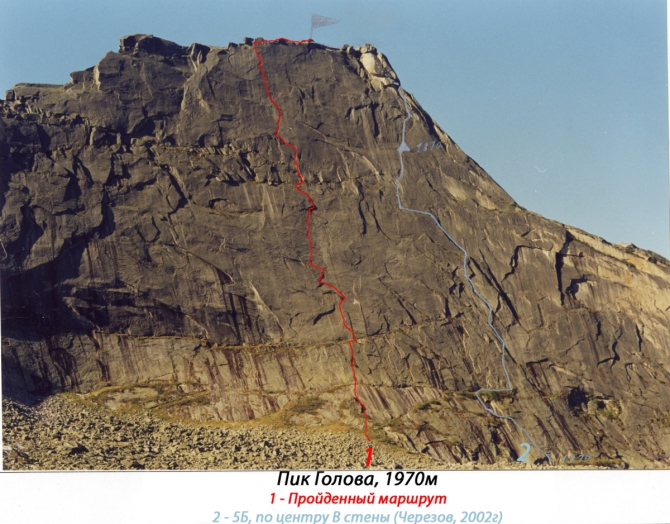 Красноярские Хакасы на Голове Спящего Саяна (Альпинизм)