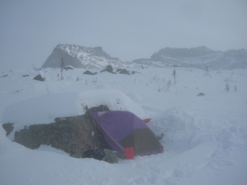 Красноярские Хакасы на Голове Спящего Саяна (Альпинизм)